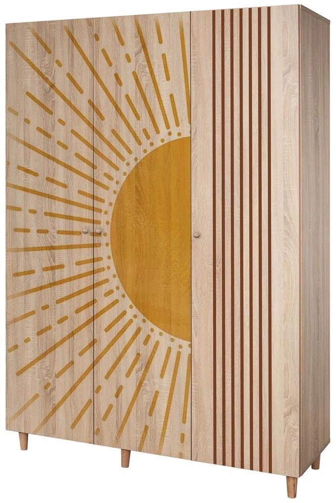 Dulap Trendy Lena 3 971 Sonoma (Bej)