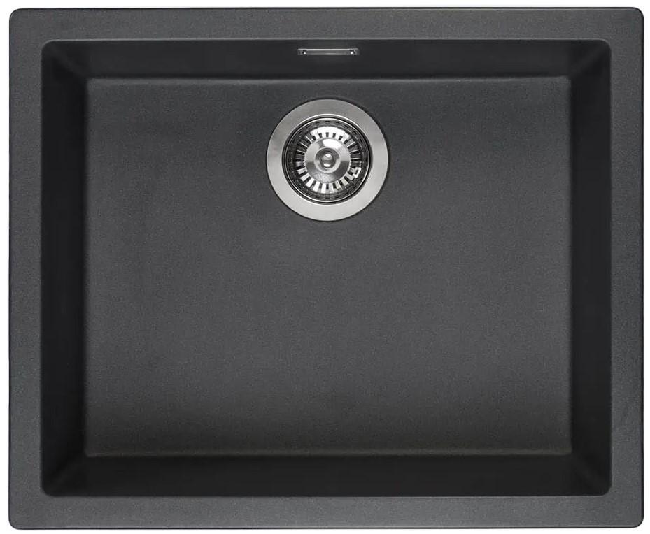 Chiuveta de bucatarie Reginox Amsterdam 50 Black Silvery