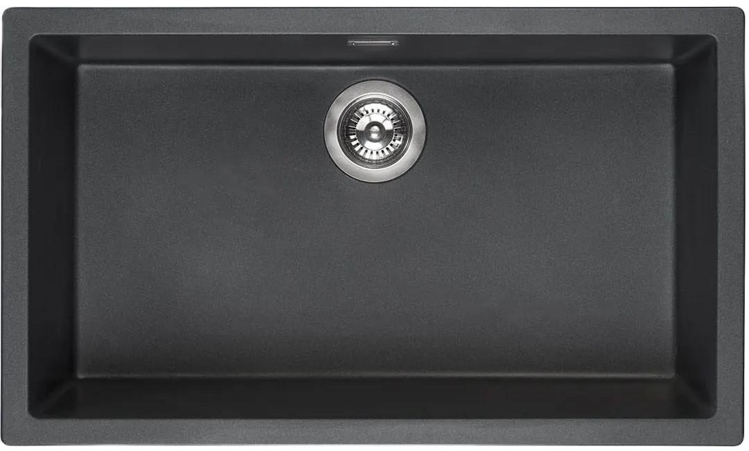 Chiuveta de bucatarie Reginox Amsterdam 72 Black Silver