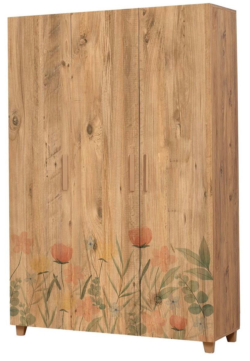 Шкаф Trendy Leva Hedera Tulip Атлантическая сосна (Коричневый)