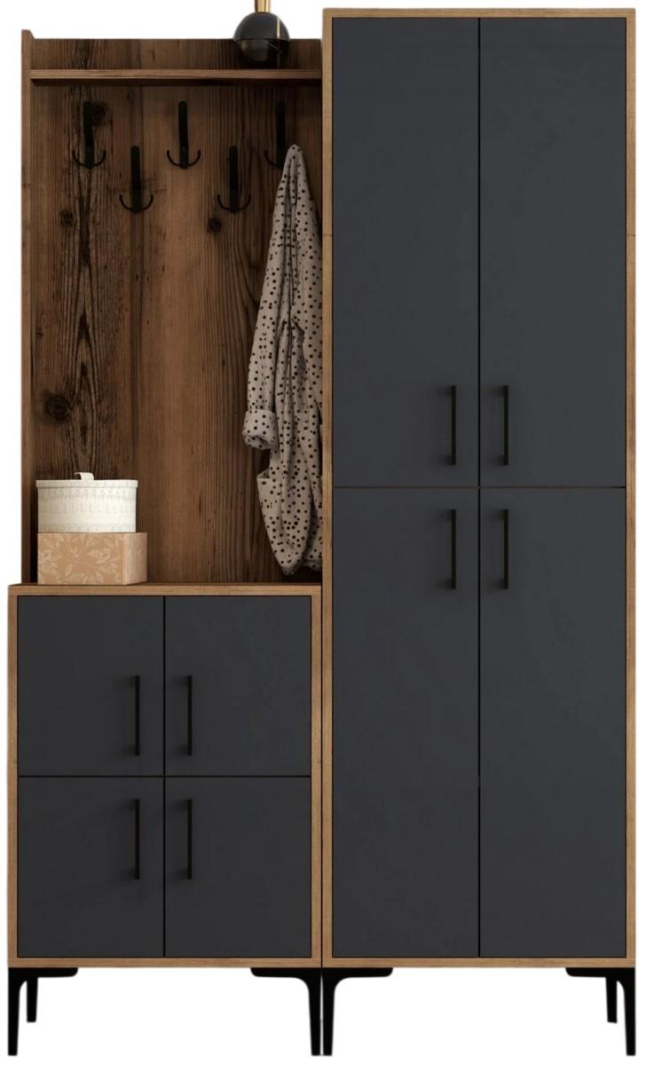 Antreu Trendy Berlin BA Nuc (Maro)/Antracit (Gri)