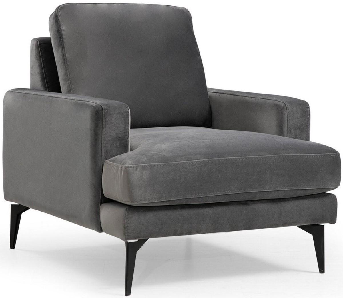 Fotoliu Trendy Papira Antracit (Gri)