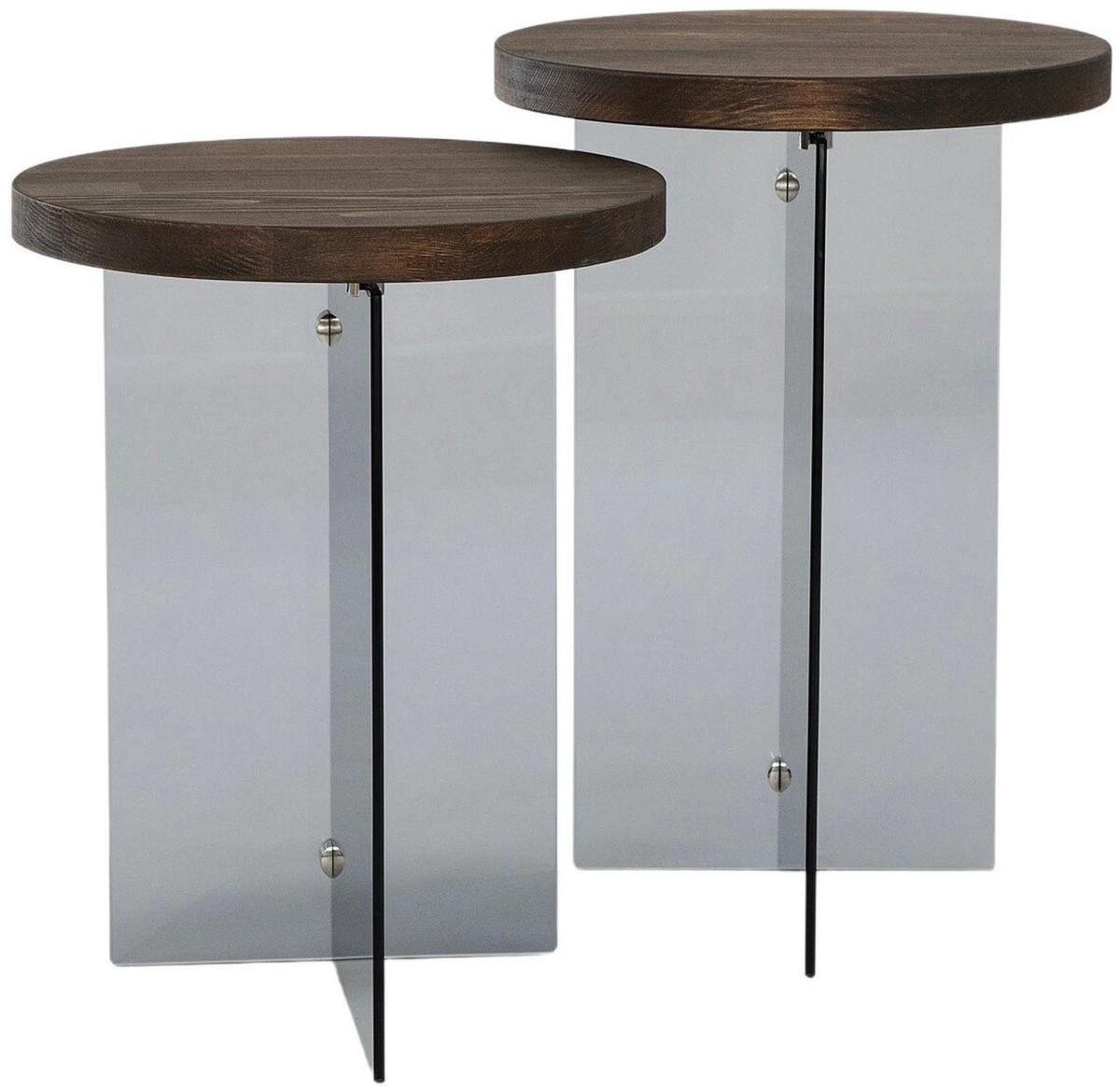 Masuta de cafea, reviste Trendy Serenity 2 Nuc (Maro)/Gri inchis