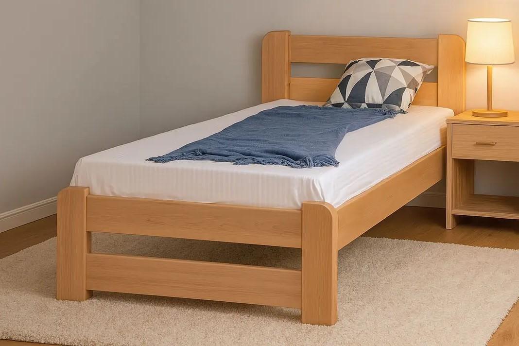 Pat Mebil Lev Lira 90x200 Lac, de 1 persoana