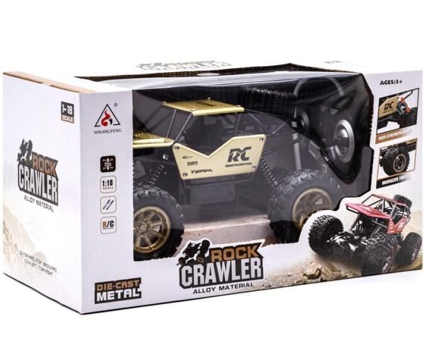 Игрушка на пульте управления New World Rock Crawler 2029 Gold