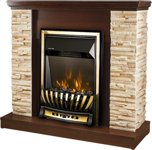 Камин электрический ArtFlame Rock Nut & Meridian
