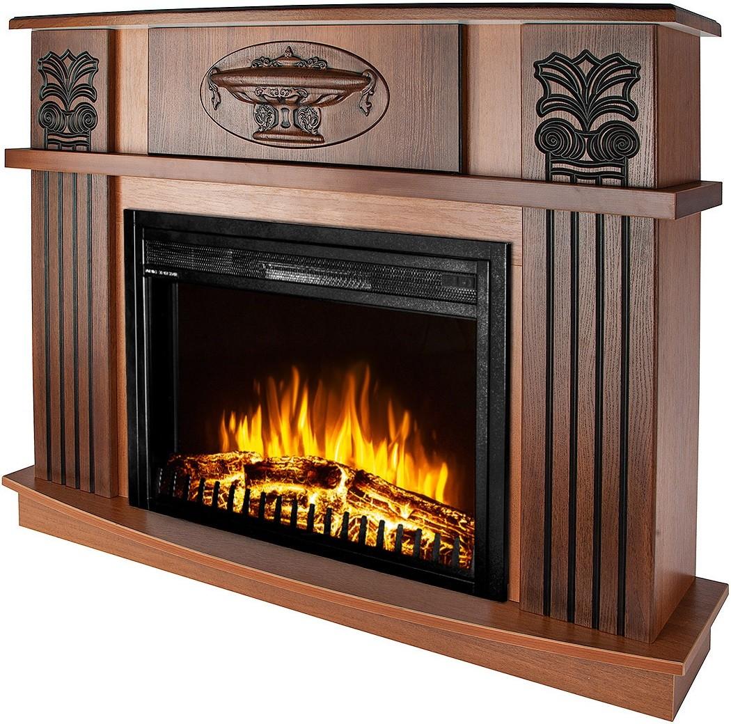 Камин электрический ArtFlame Roma Mini Nut & Capri