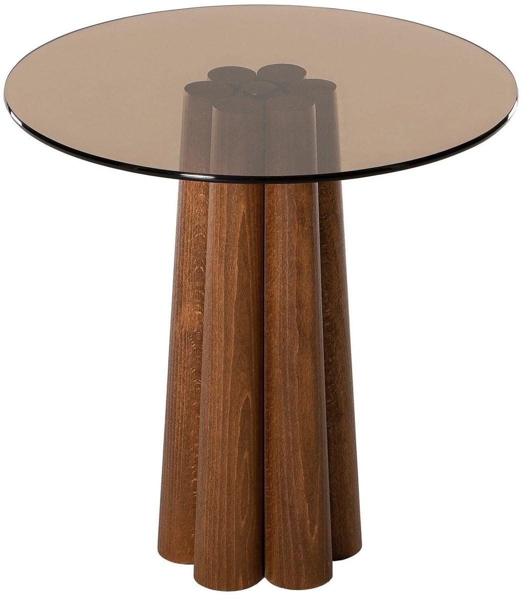 Masuta de cafea, reviste Trendy Thales Bronz/Nuc (Maro)