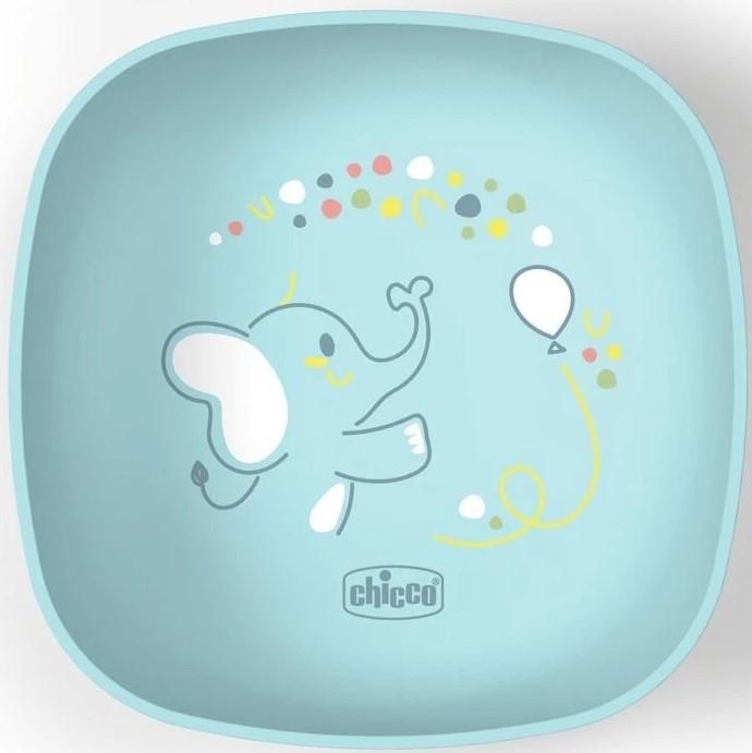 Set de recipiente alimentare Chicco Blue 15x6x19 cm