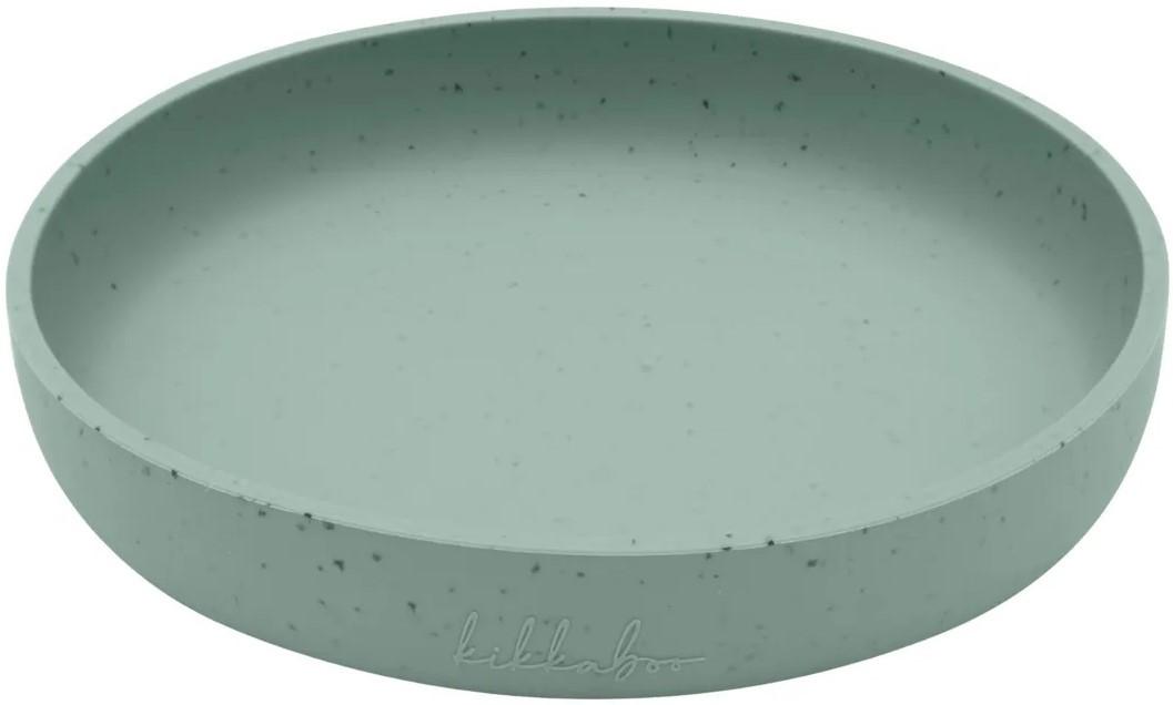 Farfurie Kikka Boo Platinum Silicone Sage 400 ml