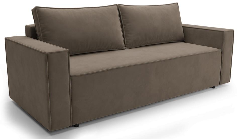 Диван Aurus Loft 235 см (tick-tac) Коричневый