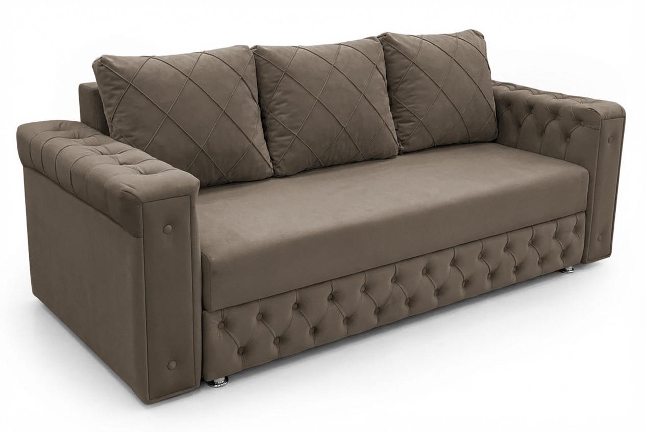 Диван Aurus Dolce 235 см (дельфин) Коричневый