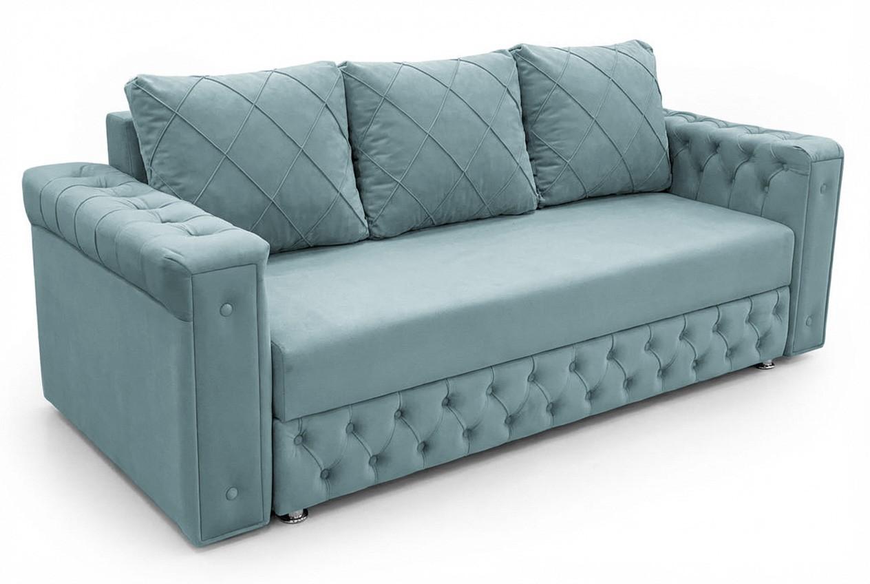 Диван Aurus Dolce 235 см (дельфин) Светло синий