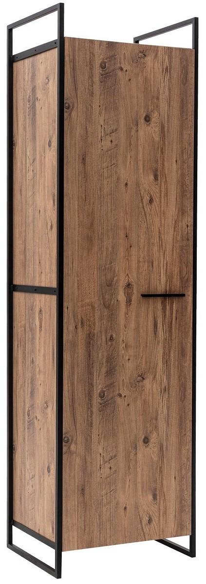 Шкаф пенал Trendy Dynamic 08 Атлантическая сосна (Коричневый)