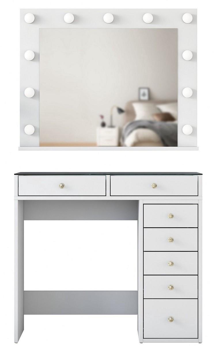 Masa de machiaj Trendy BJ117 2788 Alb