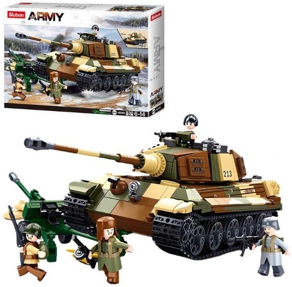 Constructor Sluban Army Battle of Budapest The King Tiger (B0980)