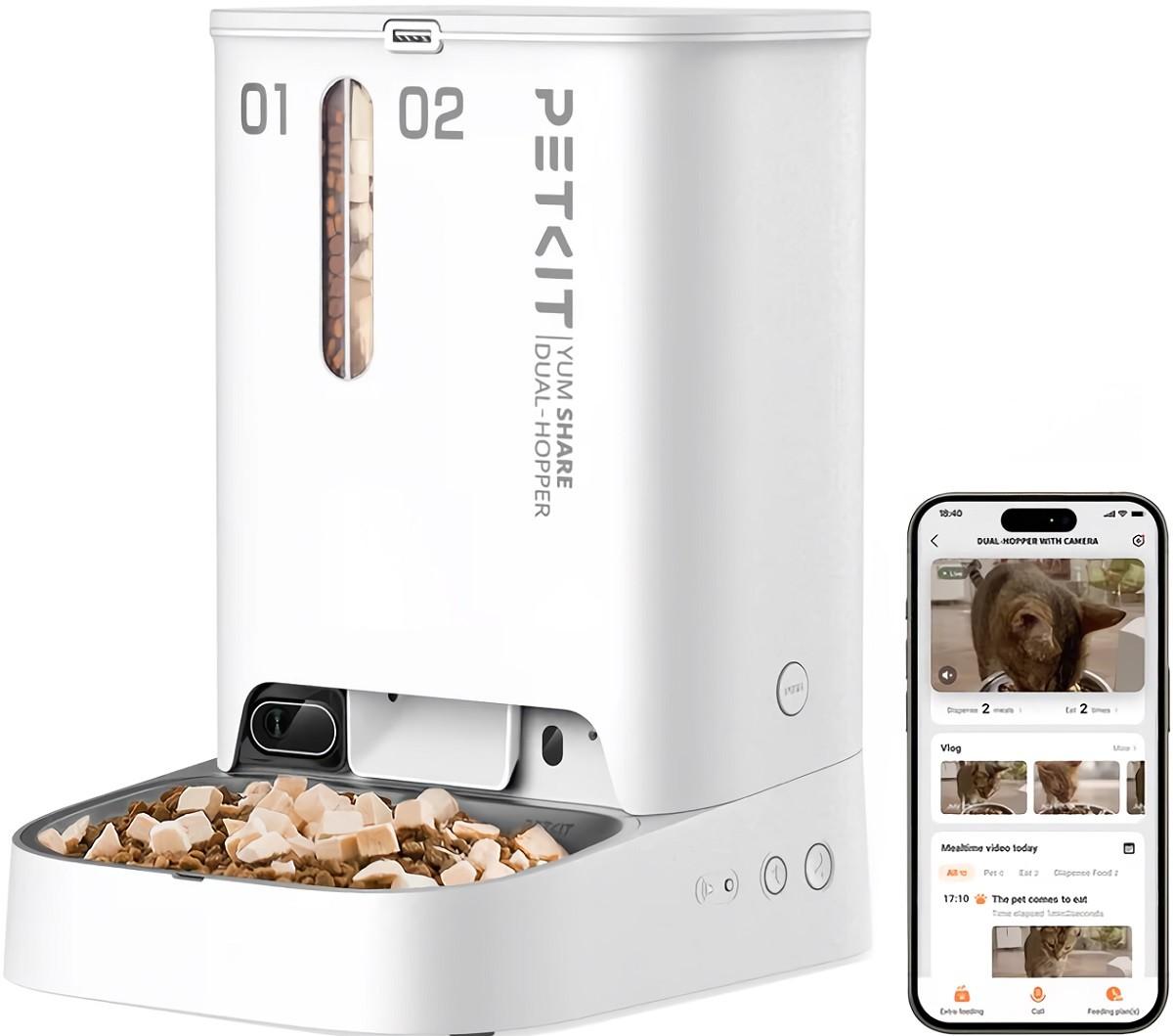 Dozator inteliligent de hrana Petkit PTK-YumShare-P591