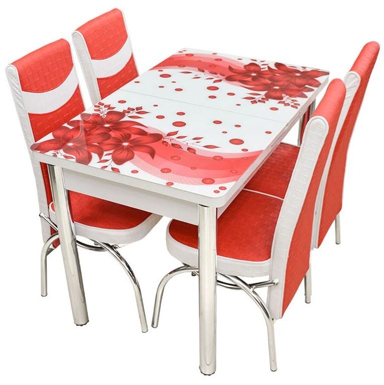 Set de masa si scaune Kelebek ES-31 (4 scaune)