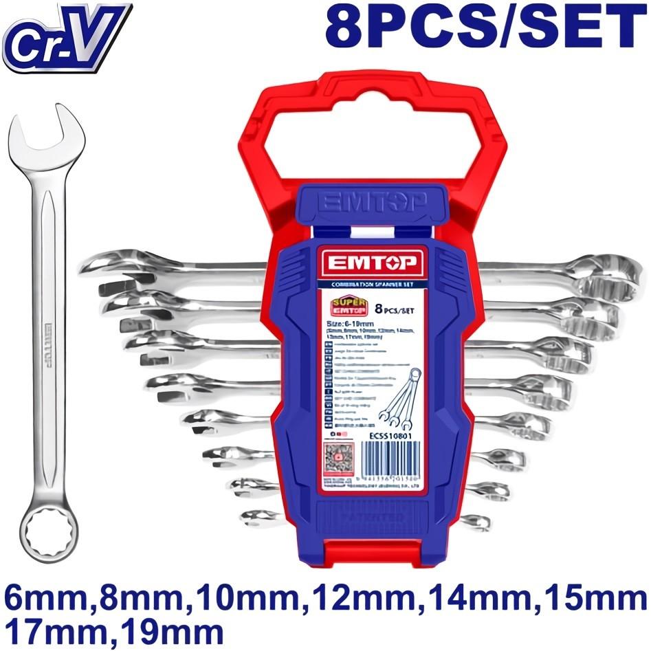 Набор ключей Emtop ECSS10801