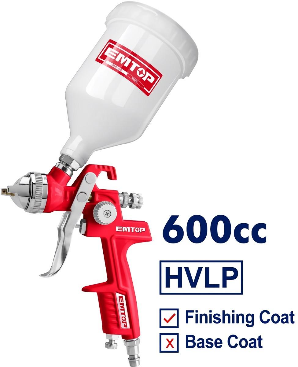 Pistol pulverizare pneumatic Emtop EASG06001