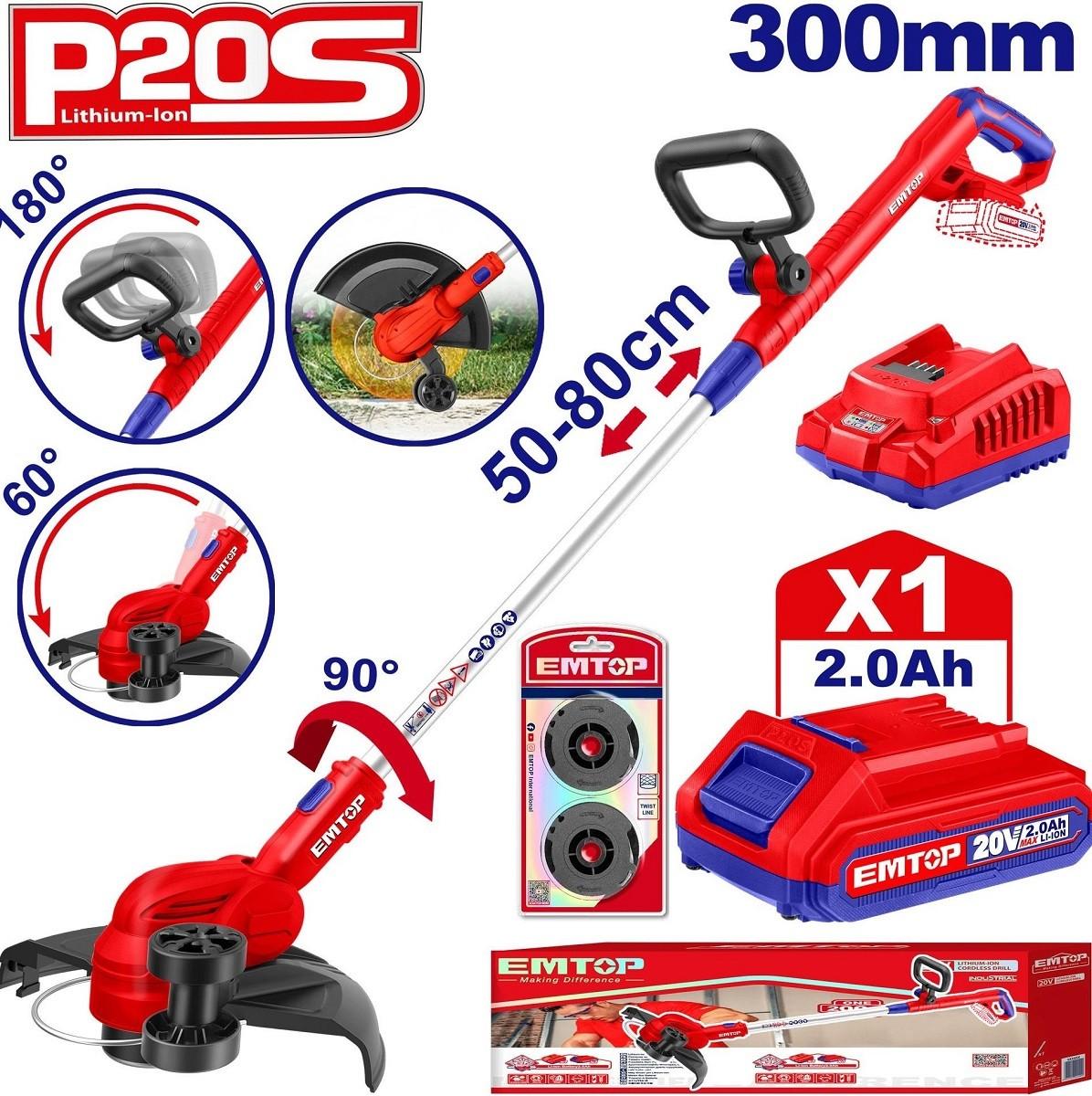 Trimmer pentru iarba Emtop ELGT203285