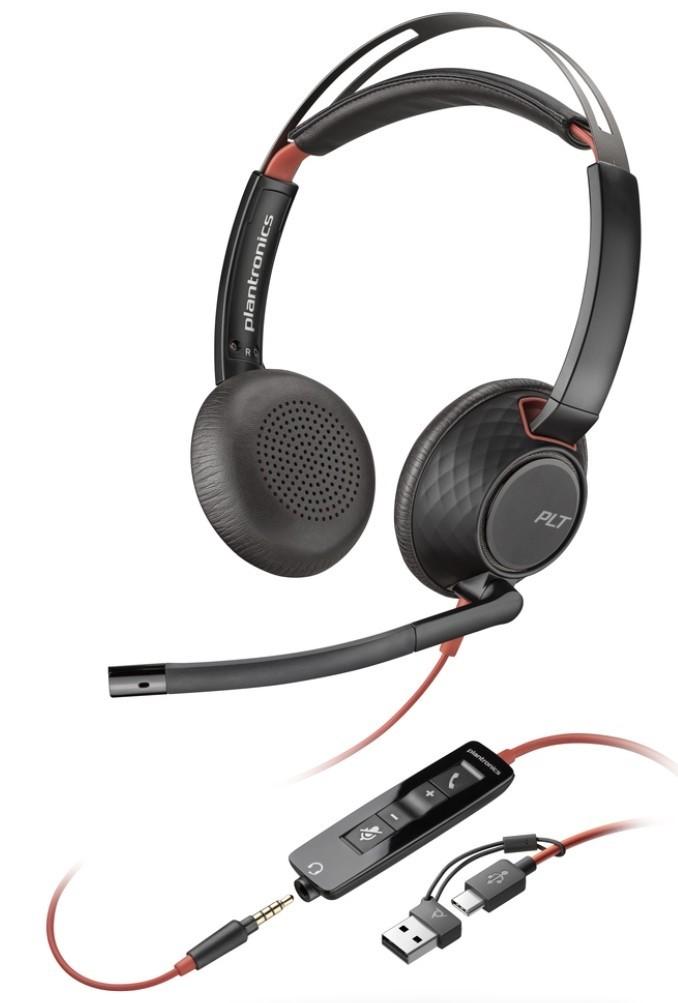 Наушники Plantronics Blackwire 5220 USB-C