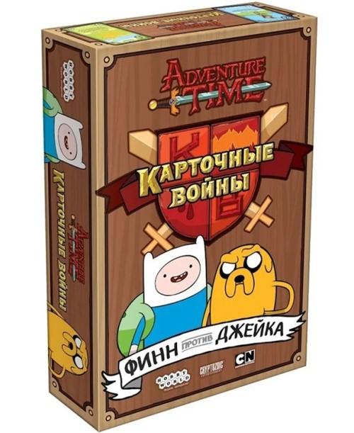 Настольная игра Hobby World Время приключений. Карточные войны:Финн против Джейка (1618)