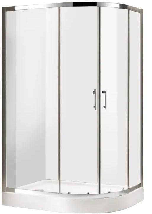 Душевая кабина VLM BE1016/1280L C Clear 4mm 120x80x195