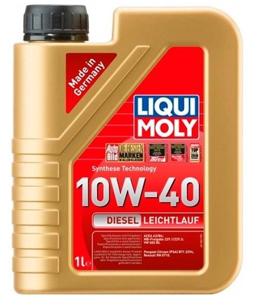 Моторное масло LIQUI MOLY 10W40 DIESEL LEICHT 1л
