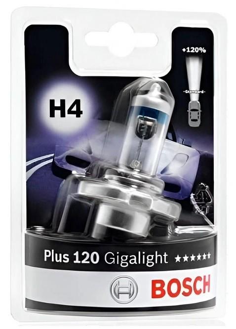 Автомобильная лампа Bosch H4 GIGALIGHT PLUS 120 Blister