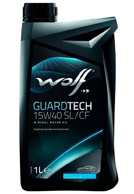 Моторное масло Wolfoil 15W40 GUARDTECH 1л
