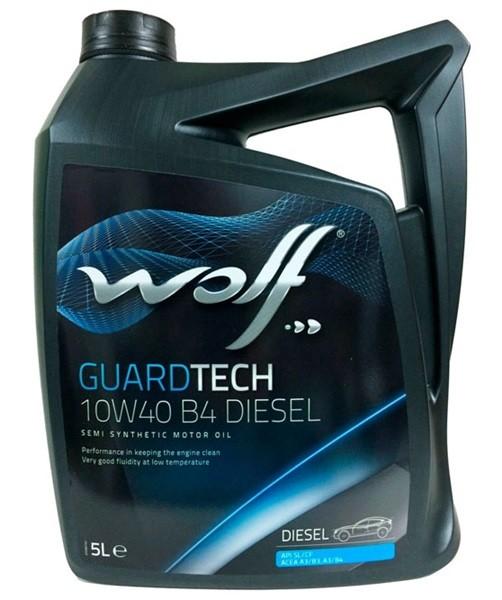 Моторное масло Wolfoil 10W40 GUARDTECH D 5л