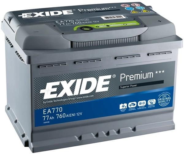 Аккумулятор Exide Premium EA770