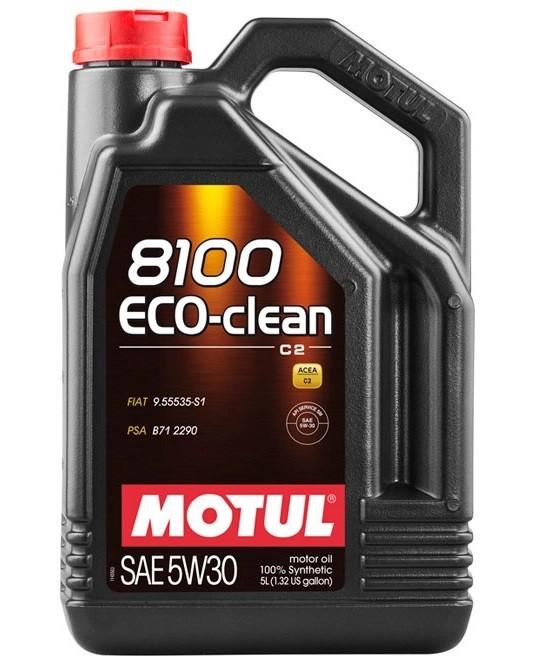 Моторное масло Motul 5W30 8100 ECO-CLEAN+ 5л