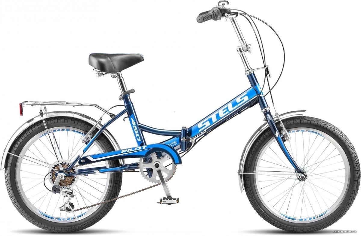 Городской велосипед STELS Pilot -450 20 Blue