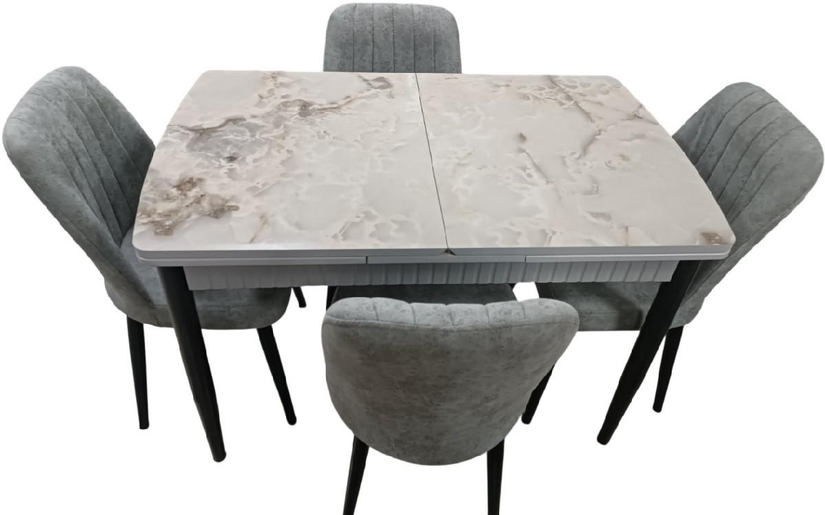 Set de masa si scaune Kelebek ES-557 (4 scaune)