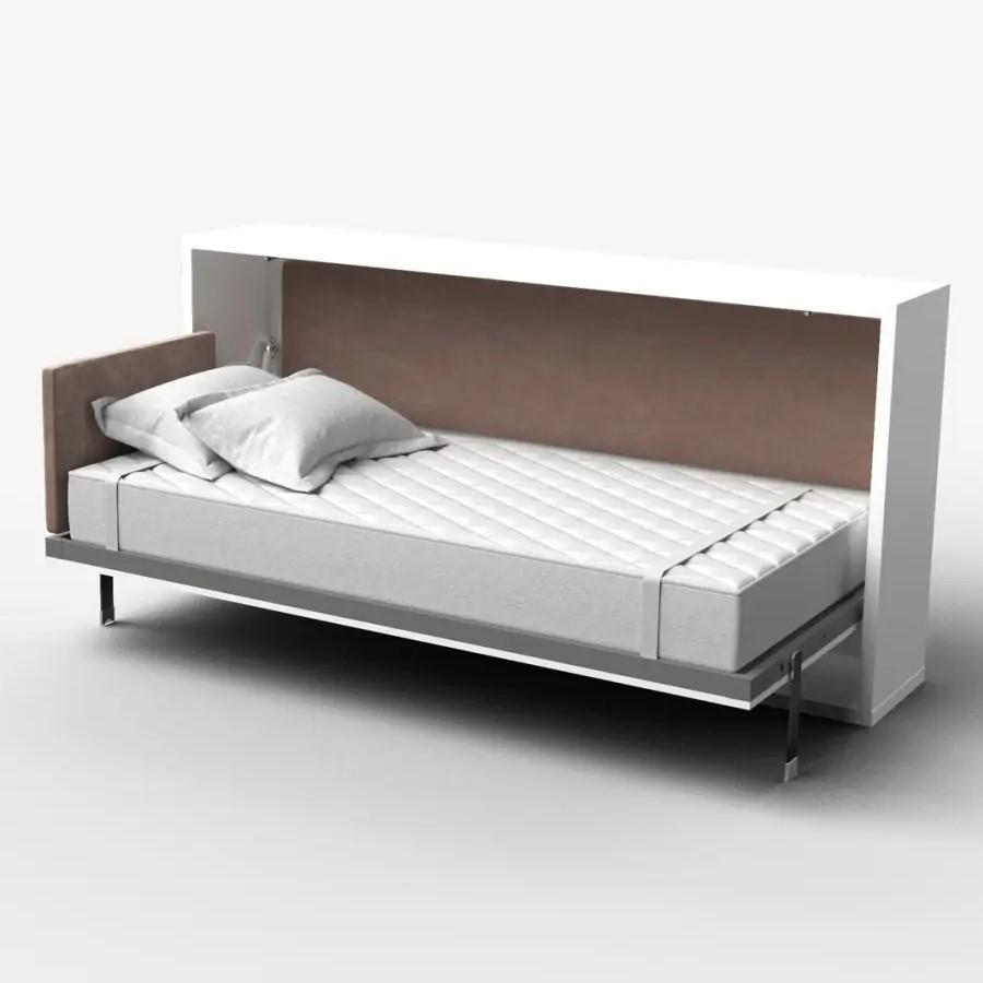 Pat rabatabil Flat Compatto H 90x200 Alb