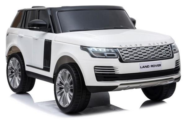 Maşină electrică Kids Car Land Rover Range Rover White