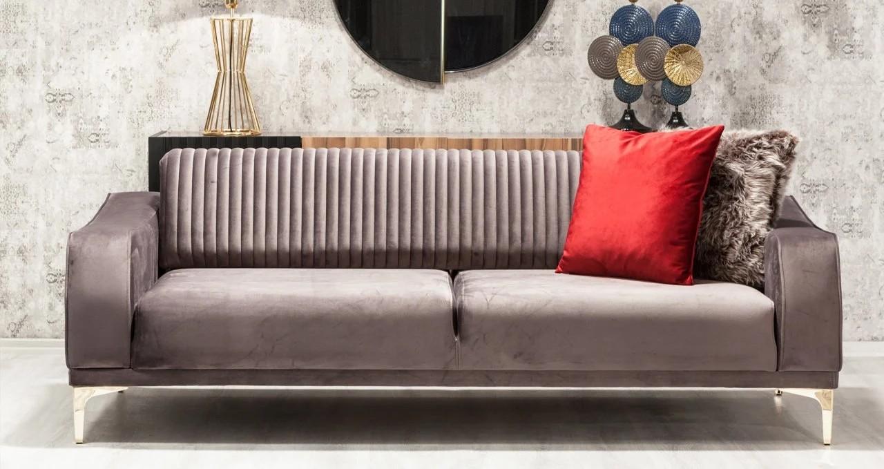 Canapea Modalife Urla 2S Grey (Gri)