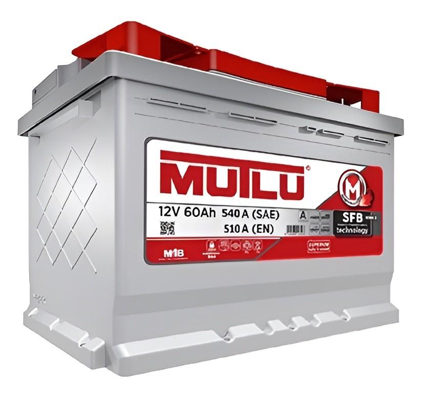Acumulator auto Mutlu 60 AH SFB 510A