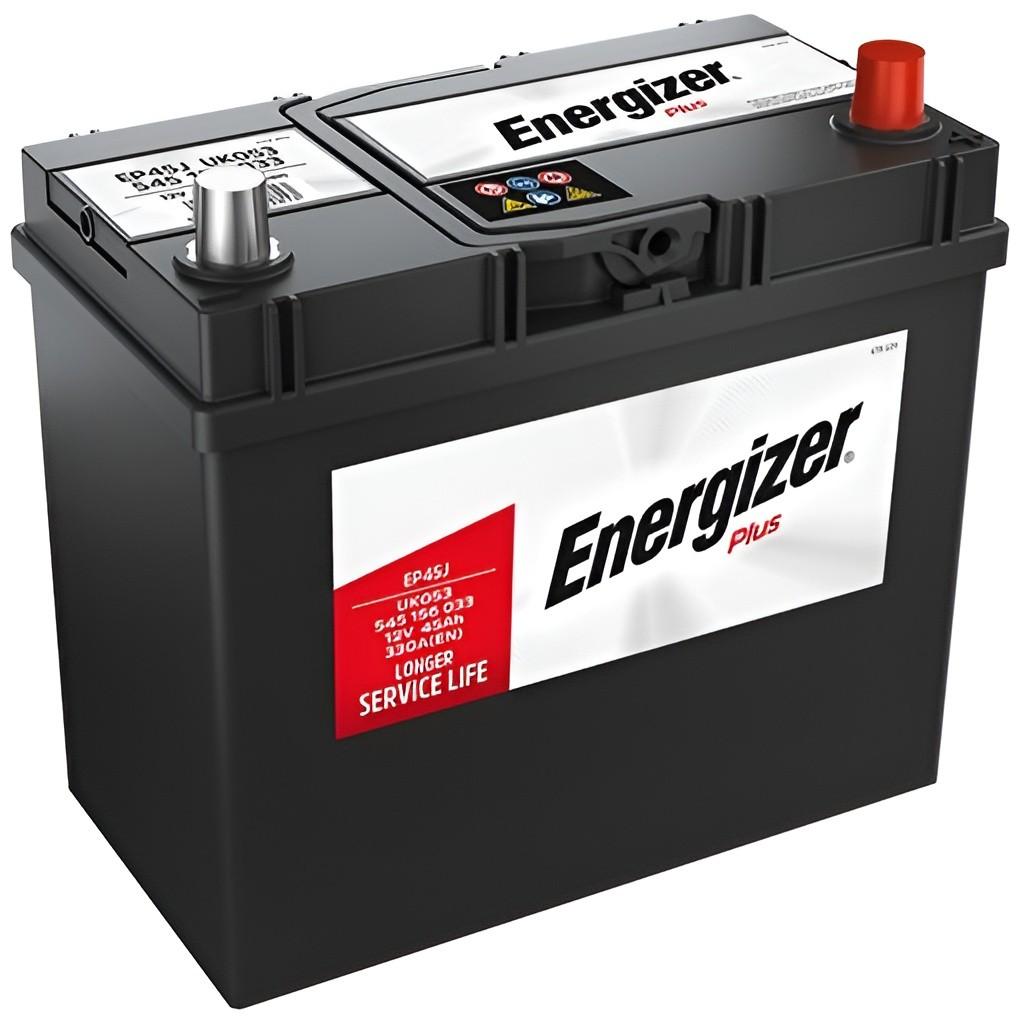 Аккумулятор Energizer 12V 45 Ah Plus (jap) узк (прав)