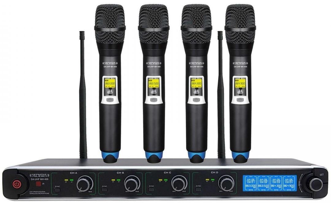 Microfon fara fir Definitive Audio UHF MH400