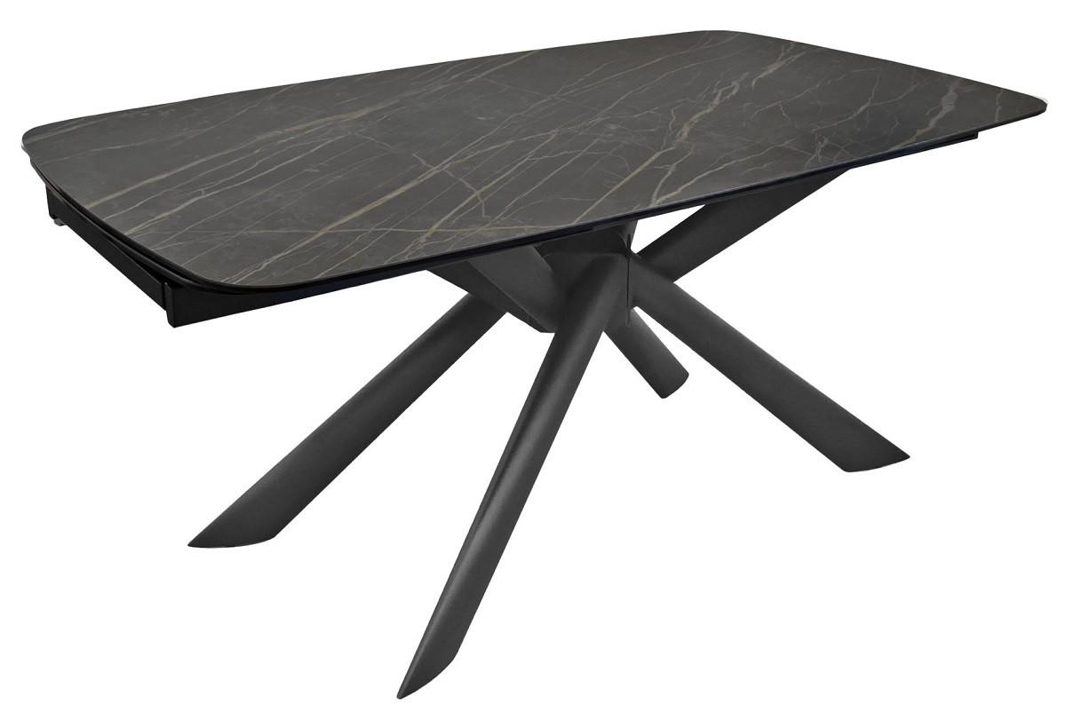 Стол DP ASIA Черный-Золотой