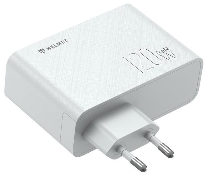 Incarcator telefon HELMET GAN QUICK 120W White