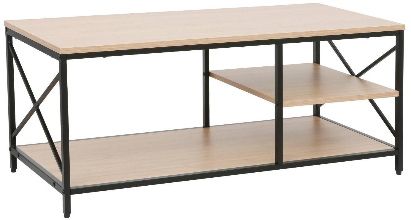 Masuta de cafea, reviste DP Larson 100x30x80H Stejar / Black