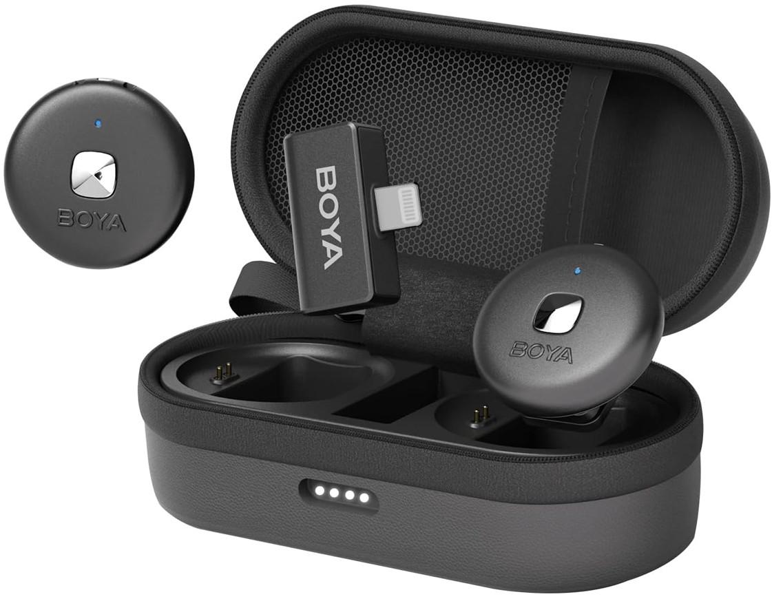 Микрофон Boya Omic-D-B Lightning jack Black