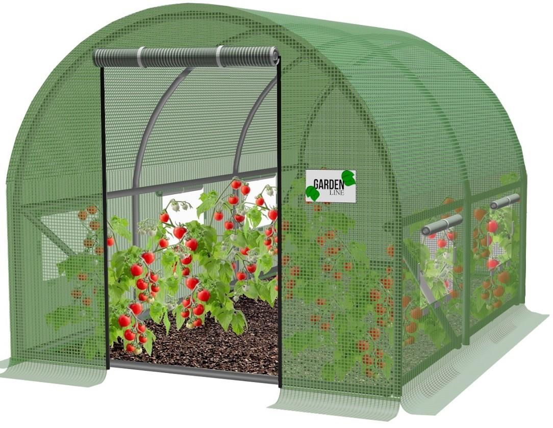 Seră de tip tunel GardenLine TUN5545 2x2x2m