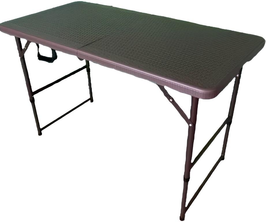 Masa pliabila Sonmez Ratan Maro 120x60x52-75cm