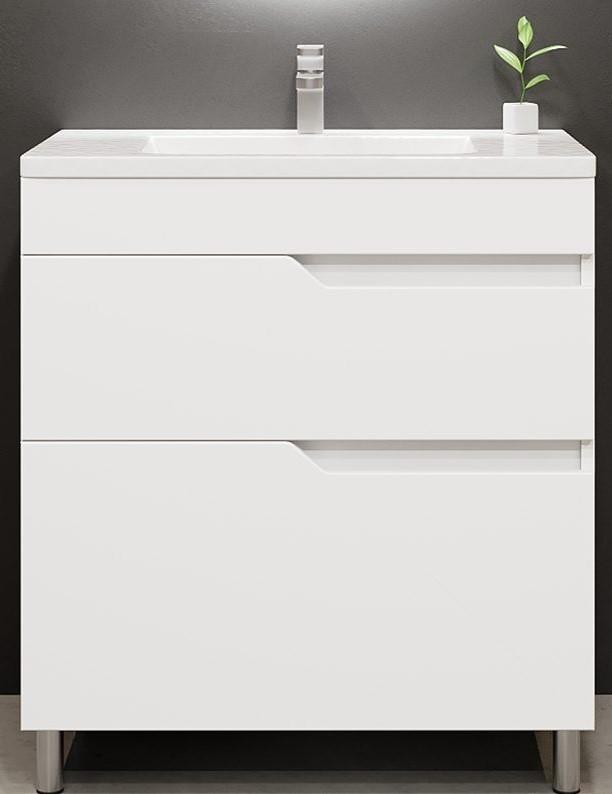 Dulap sub lavoar Bayro Teona Alb Mat 700