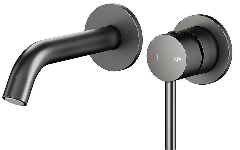 Baterie pentru lavoar Armatura Moza PVD Gun Metal